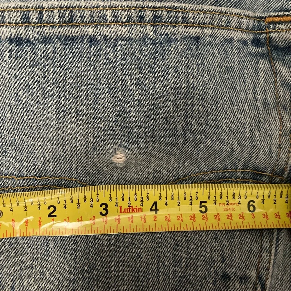 👖LEVI’S👖authentic 501 butterfly SZ42x30 soft 3sm frays- seen in photos🔥GUC🔥